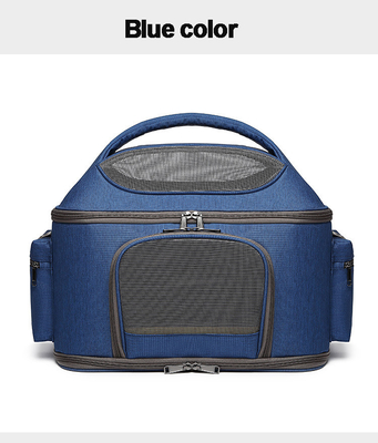 Linen Soft Pet Bed Cushion Luxury Car Foldable Dog Pet Carrier Bag